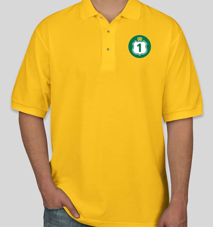 Men's Port Authority Silk Touch "Route 1" Polo