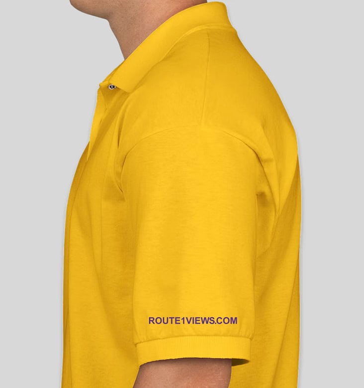 Men's Port Authority Silk Touch "Route 1" Polo - Image 2