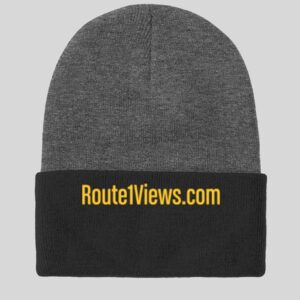 Unisex Embroidered Port & Cuff Beanie